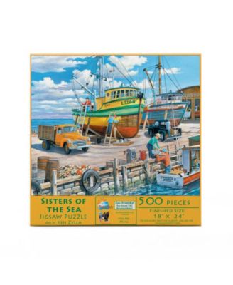 Sisters of the Sea 500 piece Jigsaw Puzzle for Adults