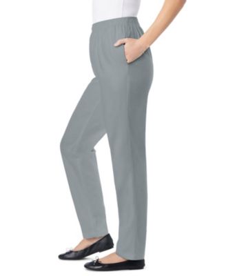 Women's Within Tall Straight-Leg All-Cotton Denim Pull-On 7-Day Elastic-Waist Jeans