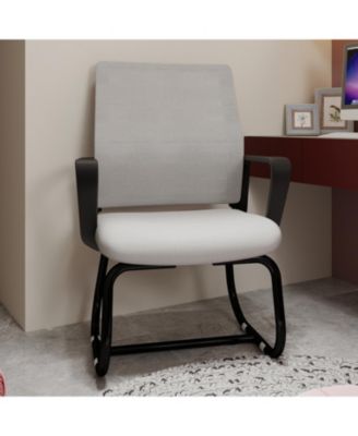 Minimalist Modern Office Chair - Metal Frame Soft Home/Office