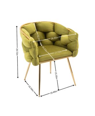 Velvet Leisure Sofa Chair