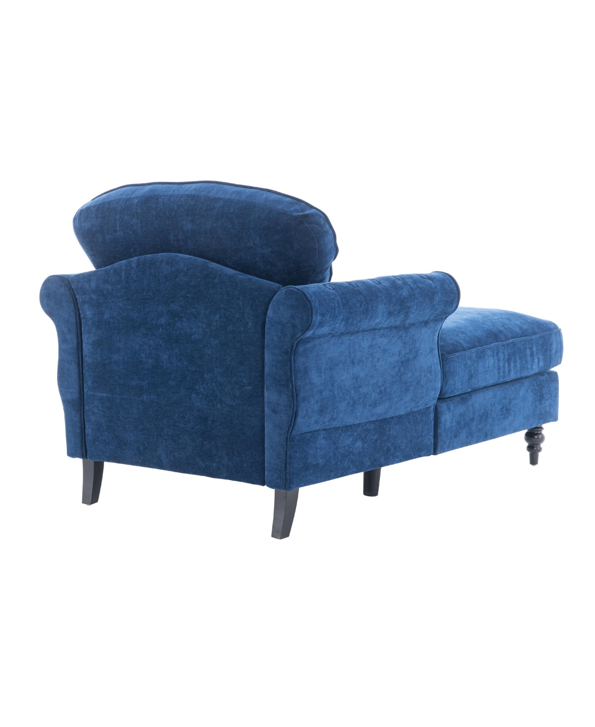 Streamdale Furniture Oversized Chenille Chaise Lounge Sofa Bed