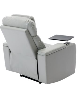 Power Recliner with USB Charger, Storage, Cup Holder, Bluetooth