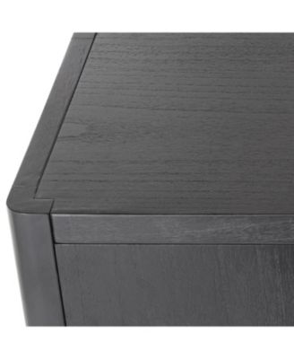 Farmhouse 4-Door Cabinet Rustic Accent