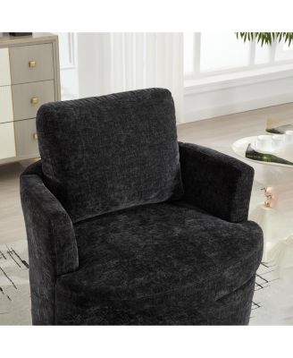 360 Swivel Chenille Chair- Comfortable, Breathable, & Easy Assembly