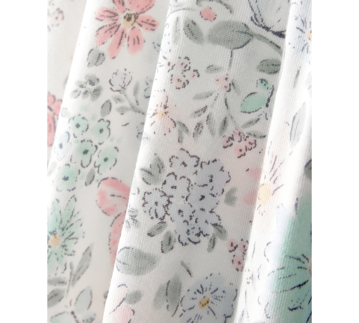 Carter's Baby Girls' Butterfly Garden Print Round Neck Sleeper Gowns, 2-Pack