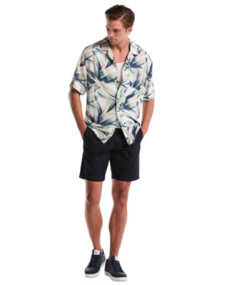 Men's All-Over Print Camp Collared Shirt