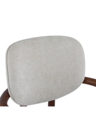  Upholstered Arm Chairs Set of 2, Fabric, 300 LBS Capacity