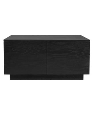 33.25" Square Coffee Table with 4 Drawers