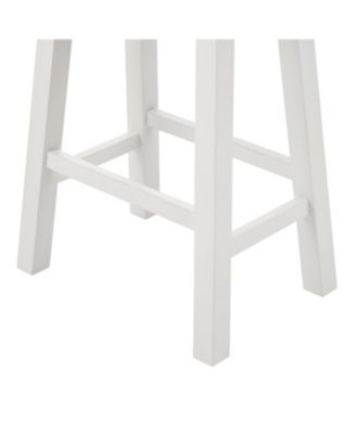 Bar Table & Chairs Set - Antique Grey/White