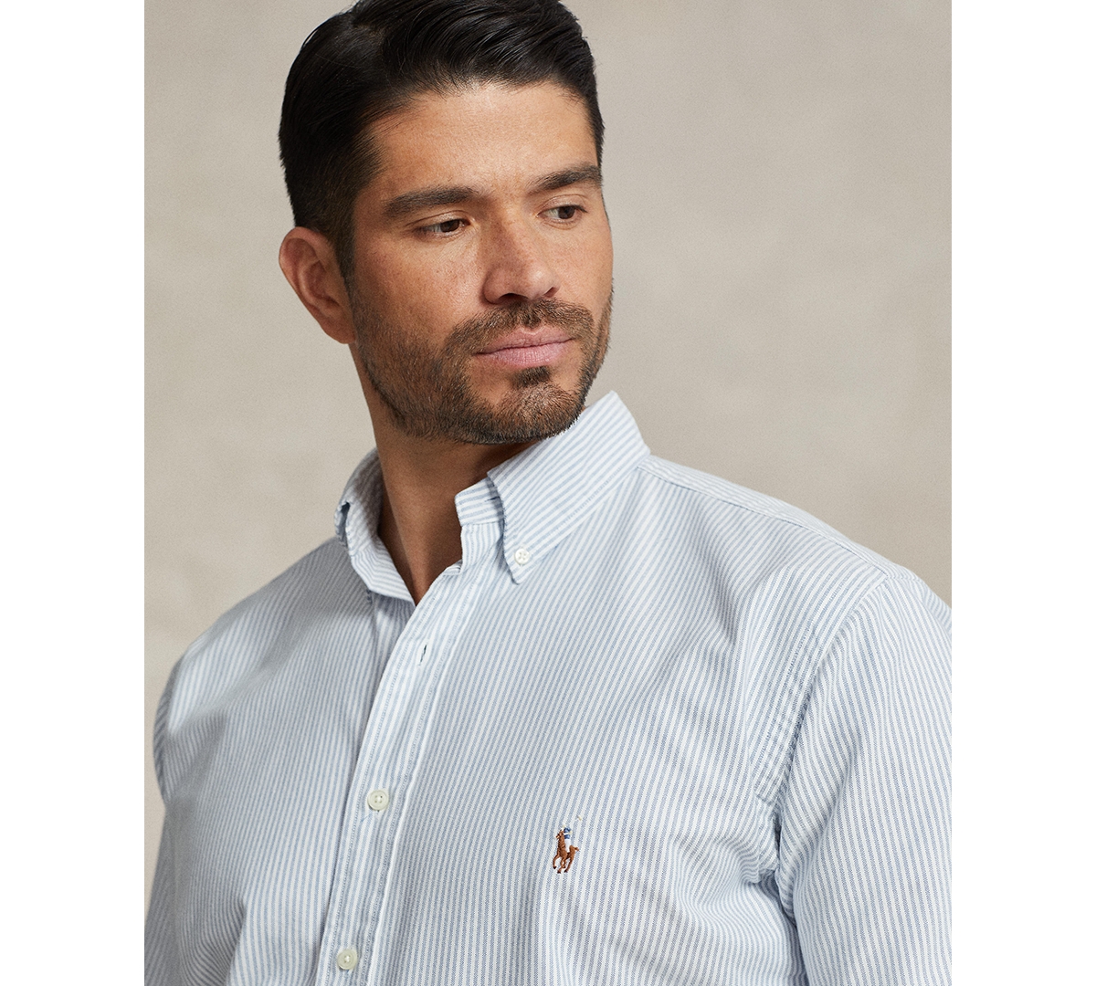 Polo Ralph Lauren Men's Big & Tall Cotton Oxford Shirt
