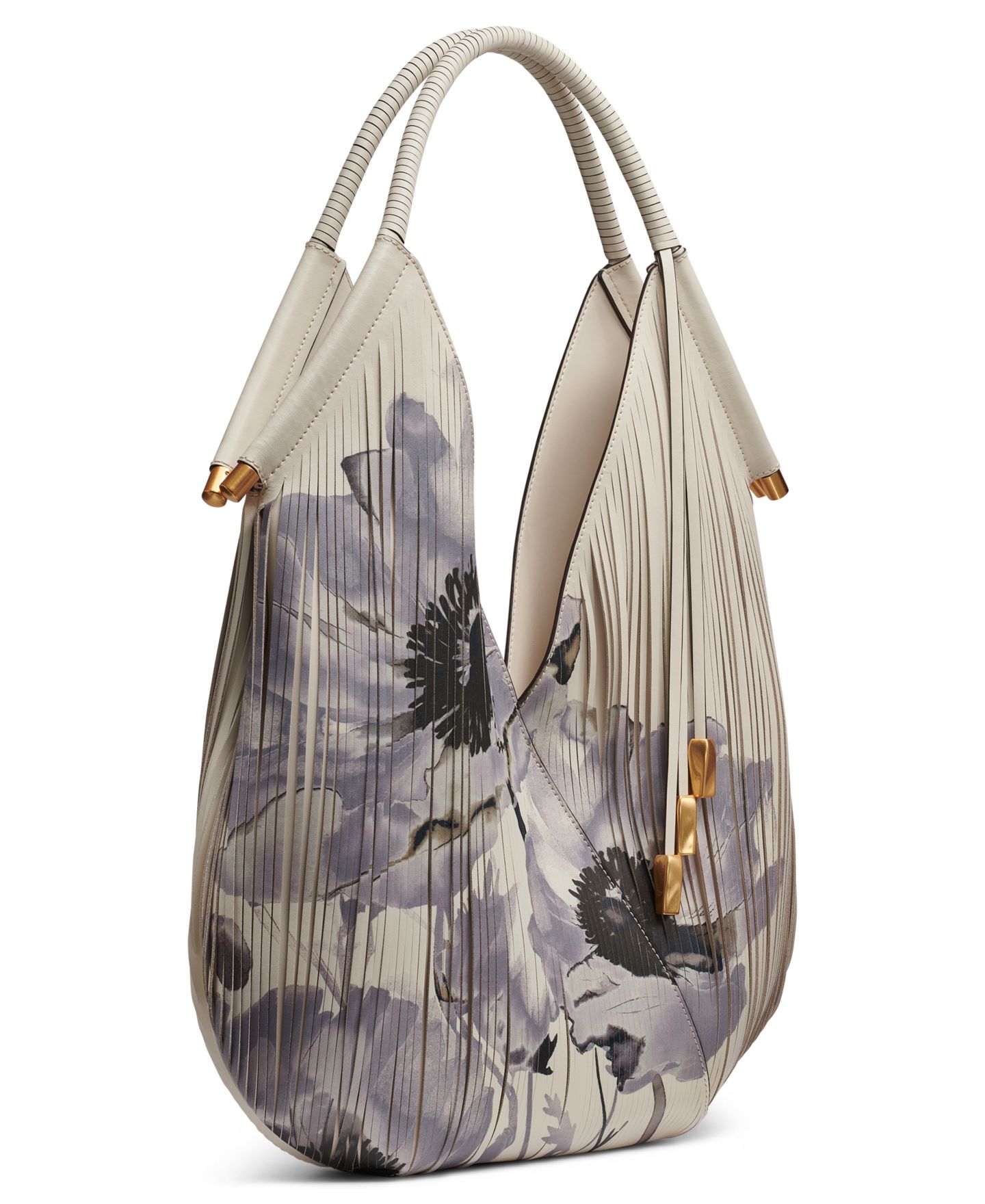 Женская сумка Donna Karan New York Baldwin Small Shoulder, цвет: Костяной — фото 4