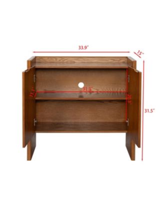 Walnut Sideboard with Ample Storage