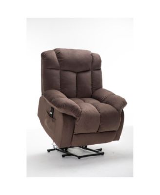 Power Lift Recliner Chair - Heavy Duty Fabric Sofa