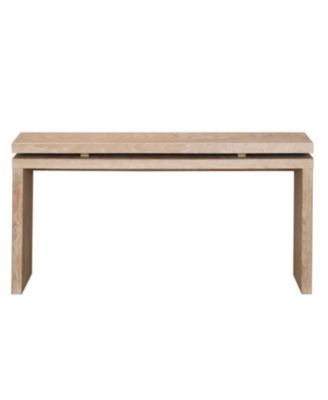 Streamdale 60" Antique Natural Farmhouse Console Table