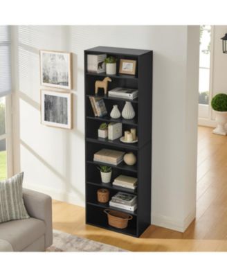 Streamdale CD DVD Storage Cabinet Bookcase Adjustable Shelf