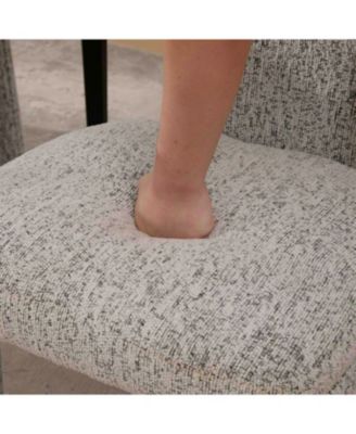  Upholstered Chenille Dining Chairs (Set of