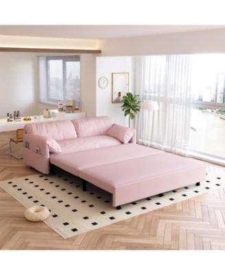 Streamdale 63.8" Pull Out Sofa Bed with Storage for Small Spaces