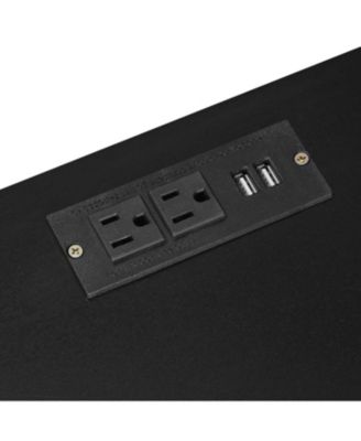 Vanity Makeup Table Set Charging Port