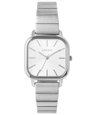 Women's 'Esther' 1735c Silver Stainless Steel Bracelet Watch, 26mm