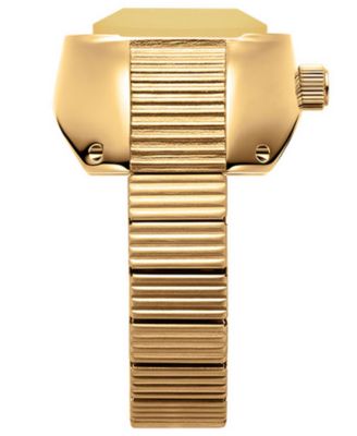Women's 'Nocturne' Gold Expandable Ring Watch, 16mm