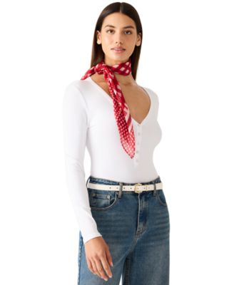 Gingham Square Scarf