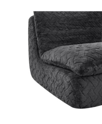 Full Compression sofa chair with swivel add Ottoman
