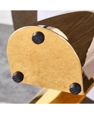 42" Gold-Plated Granite Table - Seats 4-6 - Dining, Entertaining, Conference