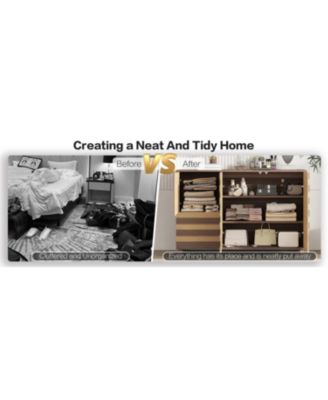 55" Buffet Sideboard Cabinet- Hand Carved, 2 Drawers, 3 Doors, Adjustable Shelves