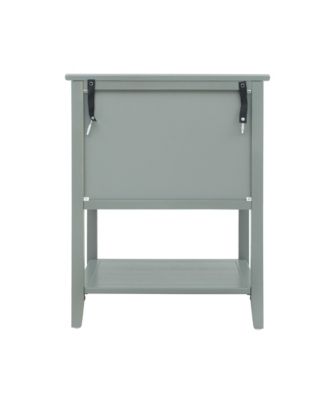 + 2-Drawer + Wood + Storage + End Table