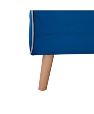 Streamdale Modern Velvet Foldable Sofa Bed