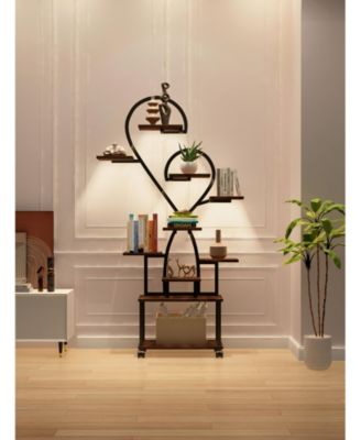 + Multi-Tier + Metal + Grow Lights + Plant Stand