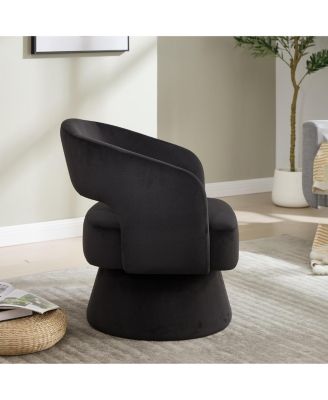  Velvet Swivel Accent Chair