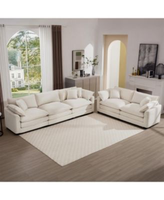 Streamdale  Corduroy 2 & 3 Seat Sofa Set