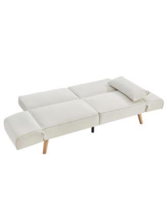 Streamdale 72.8" Futon Sofa Bed, Adjustable Armrests, Recliner