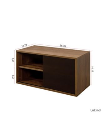 + 24"x12"x30" + Engineered Wood + Stackable Mounted + Storage Cabinet