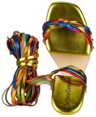 Women's Mazes Sculpted Leg-Wrap Platform Sandals