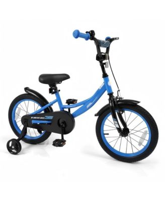 16 Inch Kids Training Bike with Adjustable Seat Dual Brake and Rubber Tires