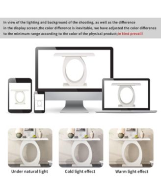 Mira Sleek Modern Console Table with Enhanced Stability, Ideal for Home Decor