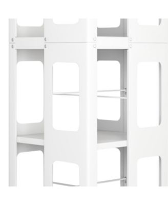 Rotating Steel Bookshelf