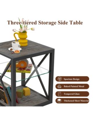 Modern End Table Set of 2