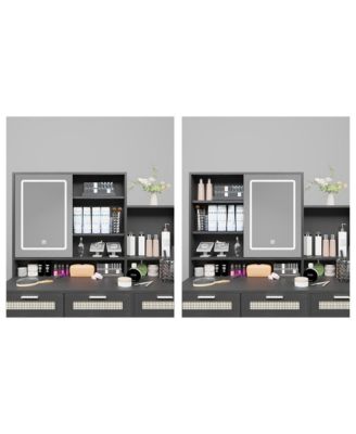 Streamdale LED Makeup Vanity with Adjustable Lighting & Ample Storage