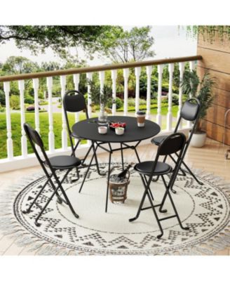 Streamdale Folding Stool with Backrest - Padded