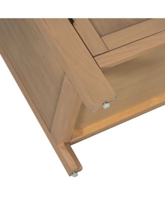 Streamdale 4-Door Sideboard with Adjustable Shelves and Retro Handles