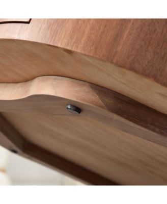 Petal Coffee Table with Drawer - No Assembly Needed