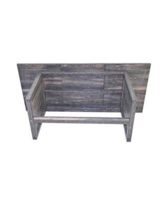 Farmhouse Dining Table 70.87" Gray