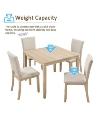 Modern 4-Person Dining Set