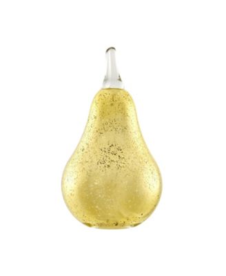Alloya Pear Glass Sculpture