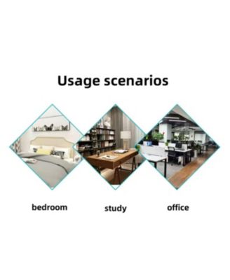 Streamdale Overbed Rolling Laptop Stand with Wheels Height Adjustable Tray