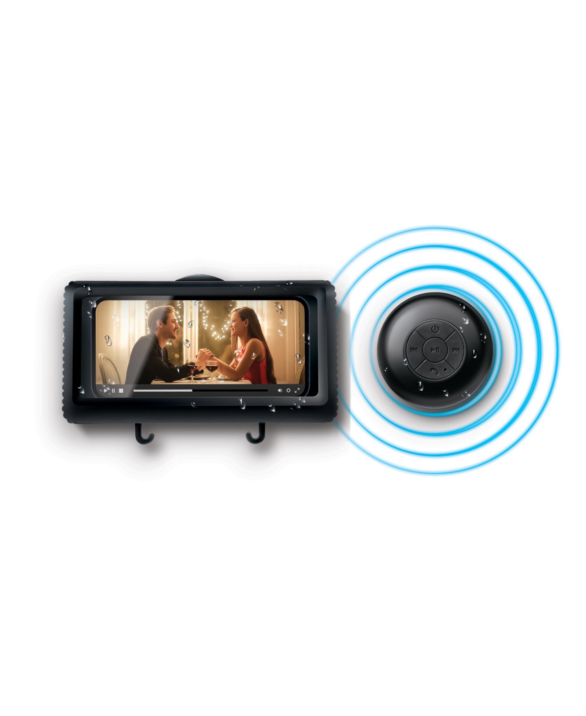 3p Experts Waterproof Phone Mount For Shower