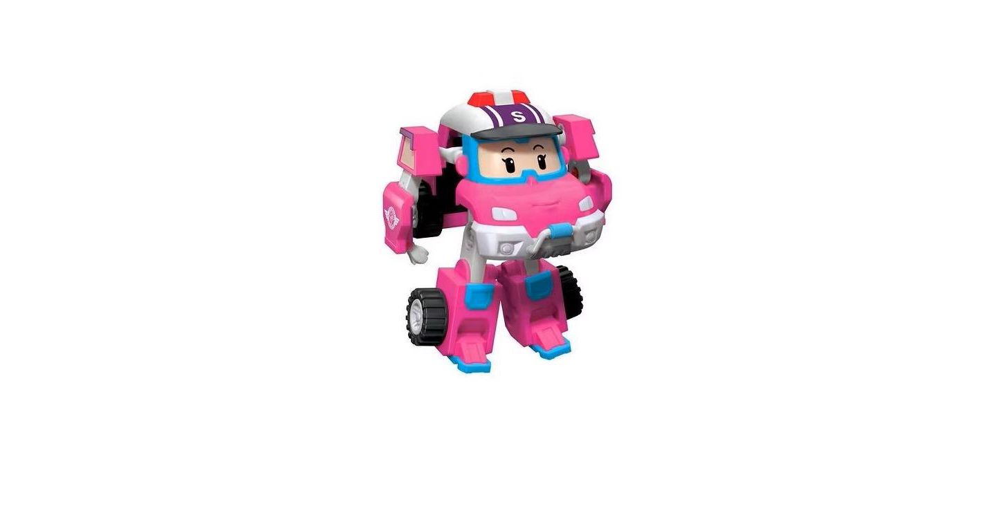 Детские фигурки Robocar Poli 4" Transforming Robot - Sandy Emergency Rescue Vehicle Action Figures Kids Educational Pretend Play Toy — фото 2